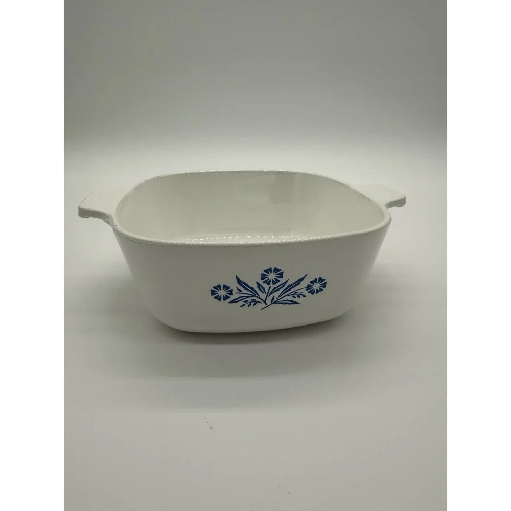Corning Ware Blue Cornflower 1 1/2 Qt Casserole Dish P-1 1/2-B ~ No Lid